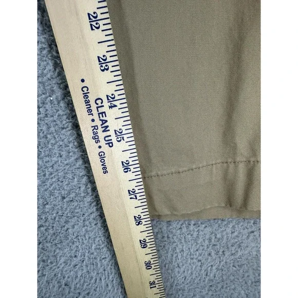 Polo Ralph Lauren Pants Mens 36x30 Khaki Stretch Straight Fit Casual Classic Men